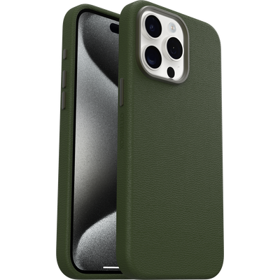 Coque iPhone 15 Pro Max  | Symmetry Series Cactus Leather pour MagSafe