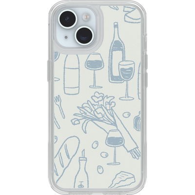 Coque iPhone 15/14/13  | Symmetry Series Clear Collection Paris